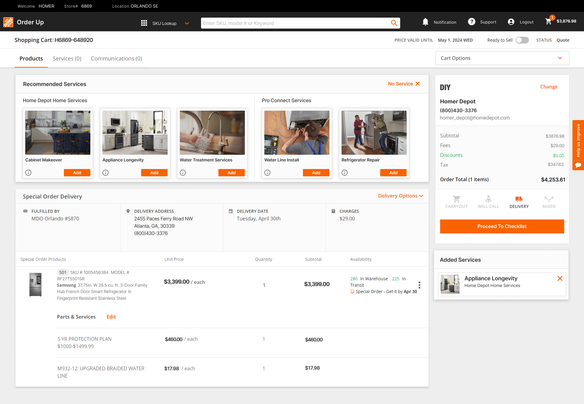 Home Depot Associate Integration Hero Image